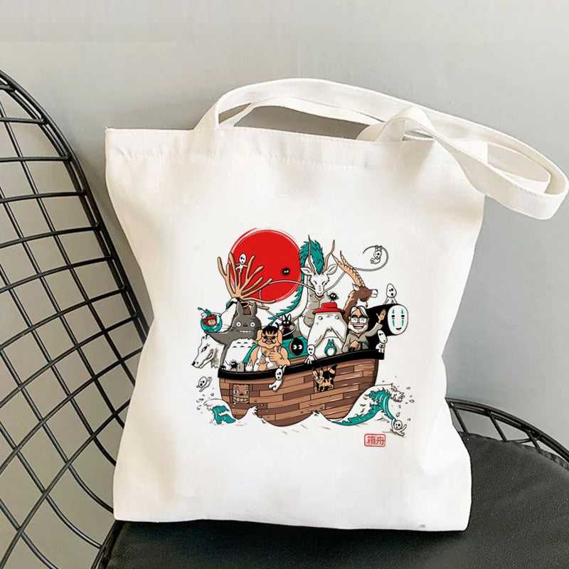 Beach tote bag